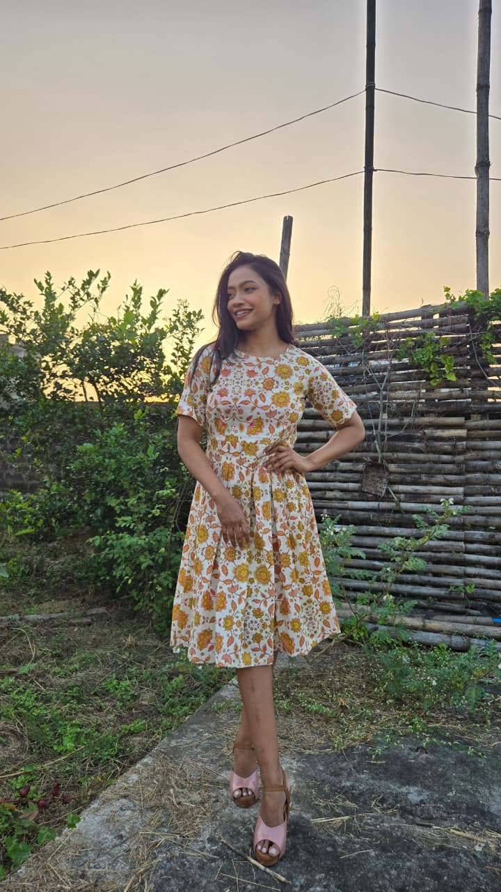 Floral Cotton Dress